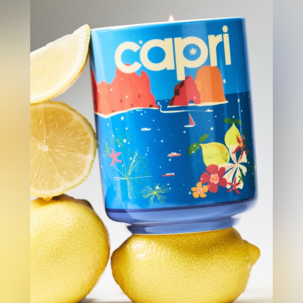 Danielle Mancini Anthropologie Capri Lemon Blossom Candle 10.58 oz